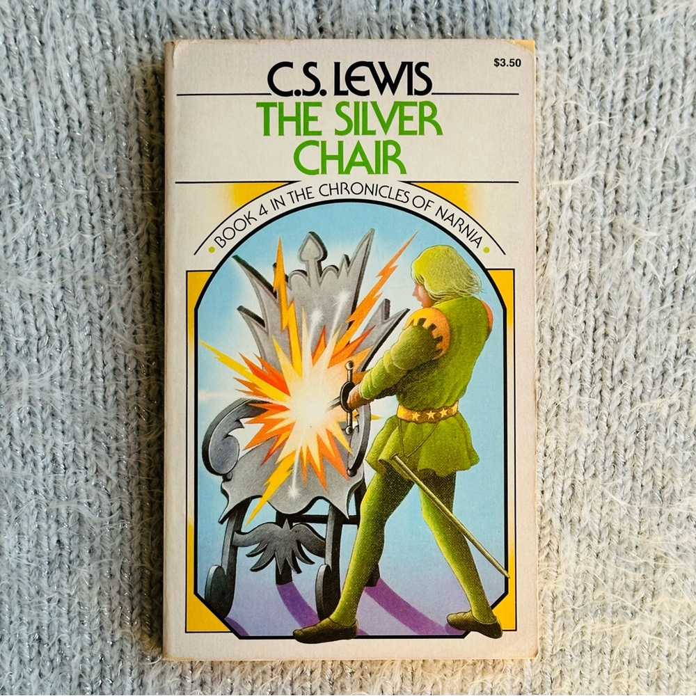 The Chronicles of Narnia Book 4 The Silver Chair CS Lewis Paperback Book